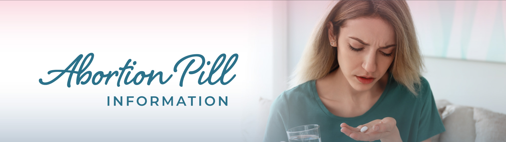 A woman considering the abortion pill in West Bend, Wisconsin